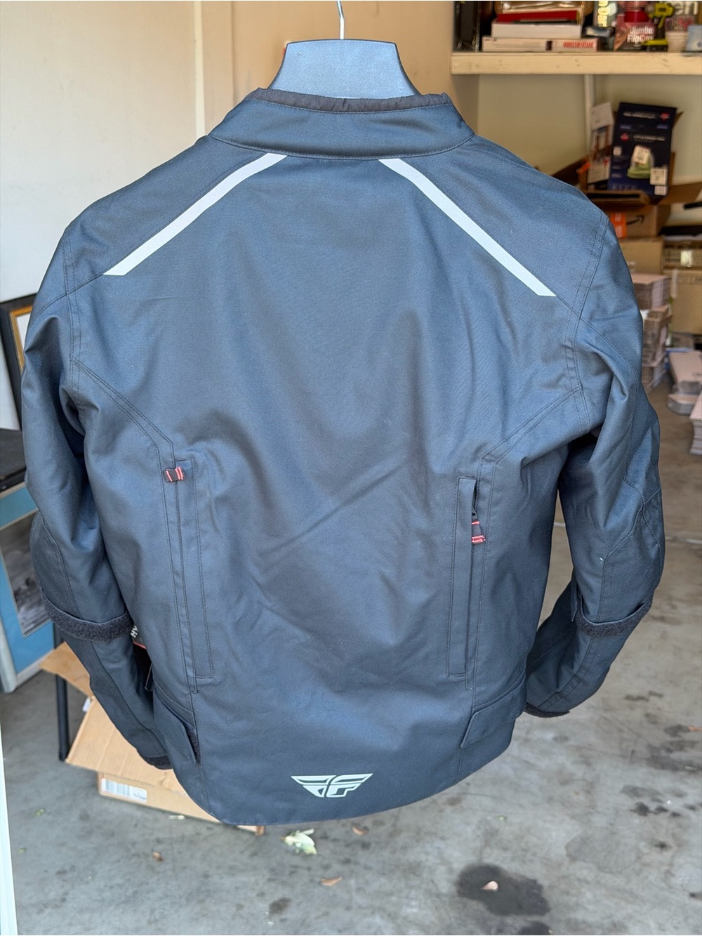 Fly Racing Men's Black Textile Performance Motorcycle Jacket - Picture 10 of 13